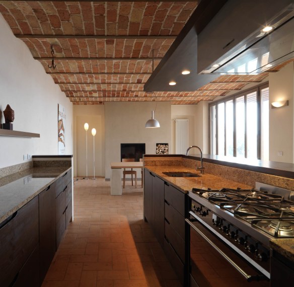 Kitchen With Gas Hob